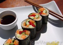 Sushi Nori cu sparanghel si telina 